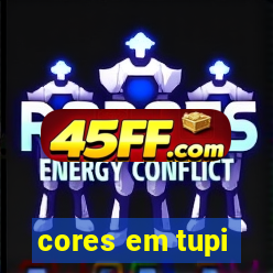 cores em tupi-guarani